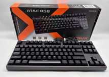 Klawiatura Gamingowa KRUX ATAX RGB OUTEMU BROWN, Komis Jasło Czackiego