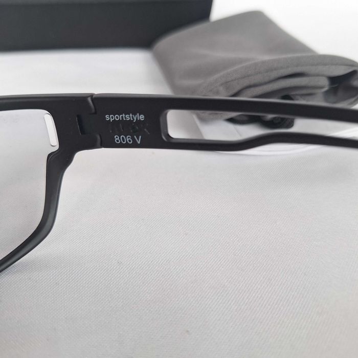 Okulary Sportowe Uvex Sportstyle 806 V Variomatic Black Mat S1-3