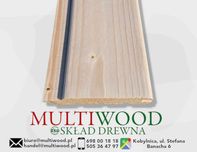 Mega Promocja Deska elewacyjna świerkowa AB boazeria softline 19*121mm