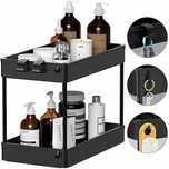 Półka pod zlew do łazienki organizer Spacekeeper 2 szt 40X22X31 CM