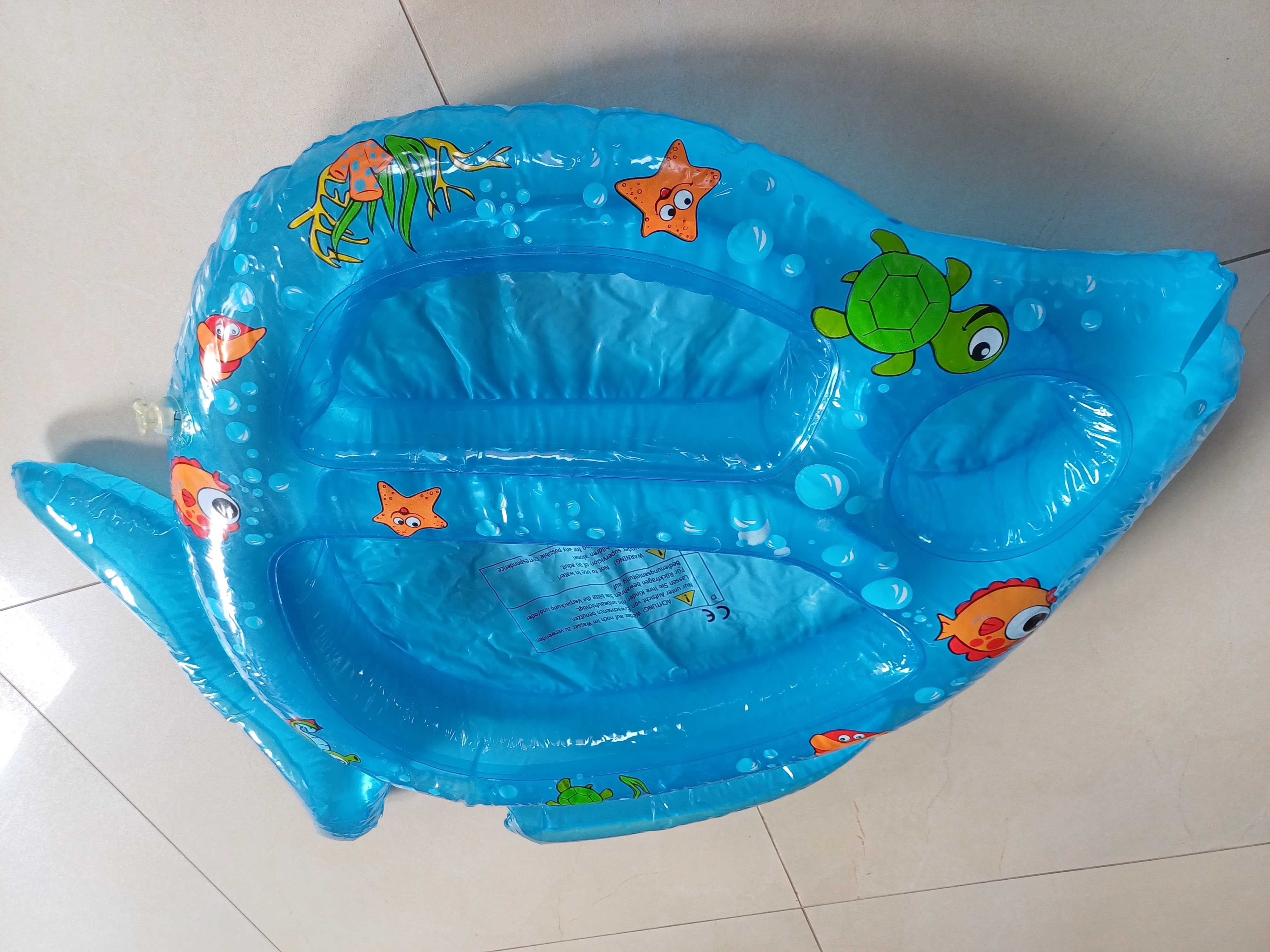Mały basenik dla dziecka z 3 komorami