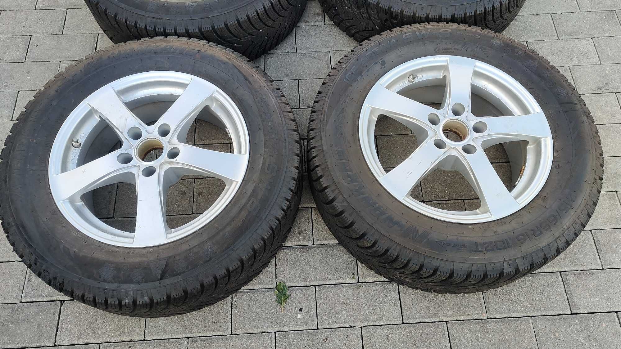 Koła Zimowe Jeep Compass Renegade 215/65/16 Nankang