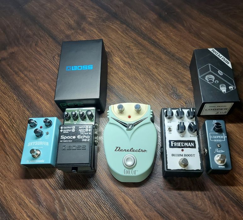 Гітарні педалі BOSS, Friedman, TC electronic, MXR, ISP