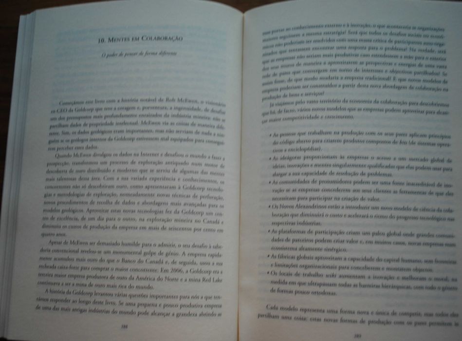 Wikinomics (A Nova Economia das Multidões Inteligentes)