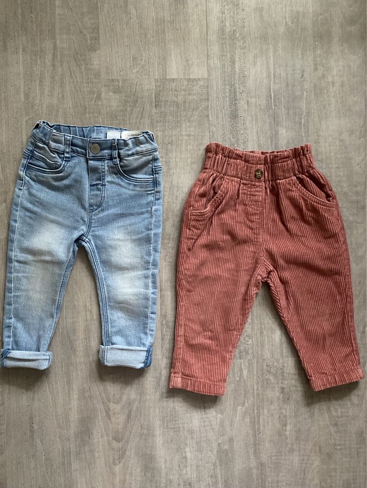 Джинси штани H&M 80-86 см 12 м