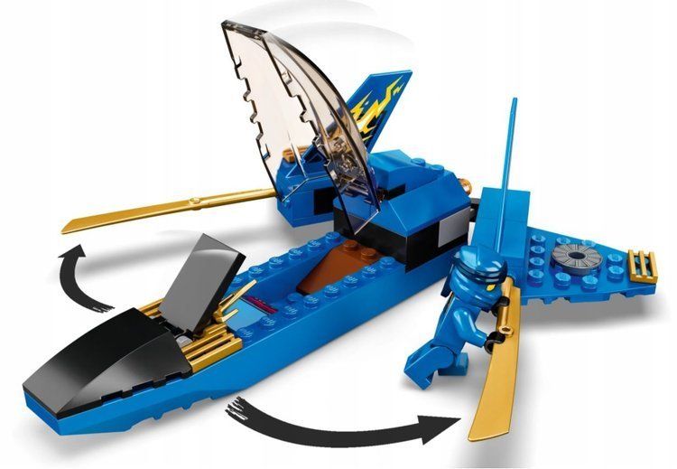 LEGO NINJAGO Legacy 71703 Bitwa burzowego myśliwca Mistrzowie Spinjitz