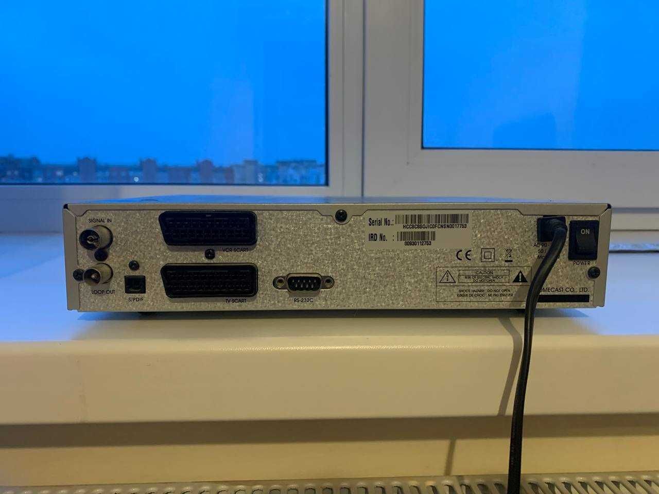 TV декодер Homecast C3200 CO (пульт + RC кабель)