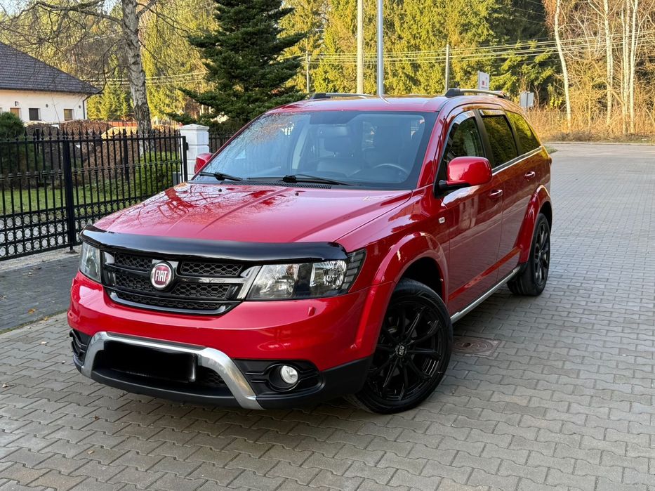 Fiat Freemont Black Code Cross  Awd 7Osób Wypas Gwarancja Dvd z tyłu