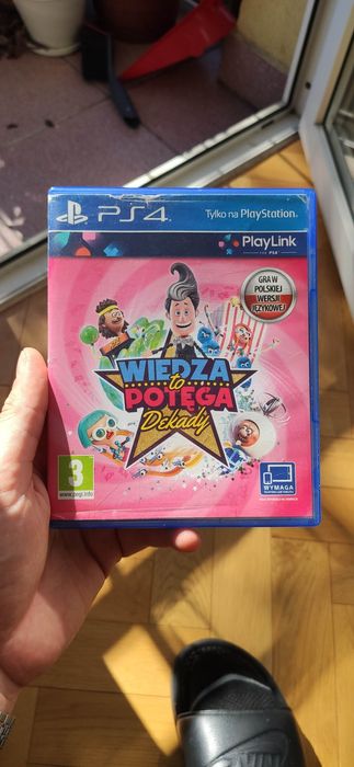 Wiedza to potęga dekaty PS4 PlayStation 4 POLSKA wersja jezykowa