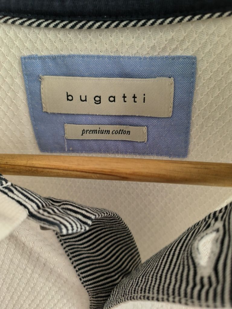 Męska koszulka polo Bugatti Premium Cotton  L
