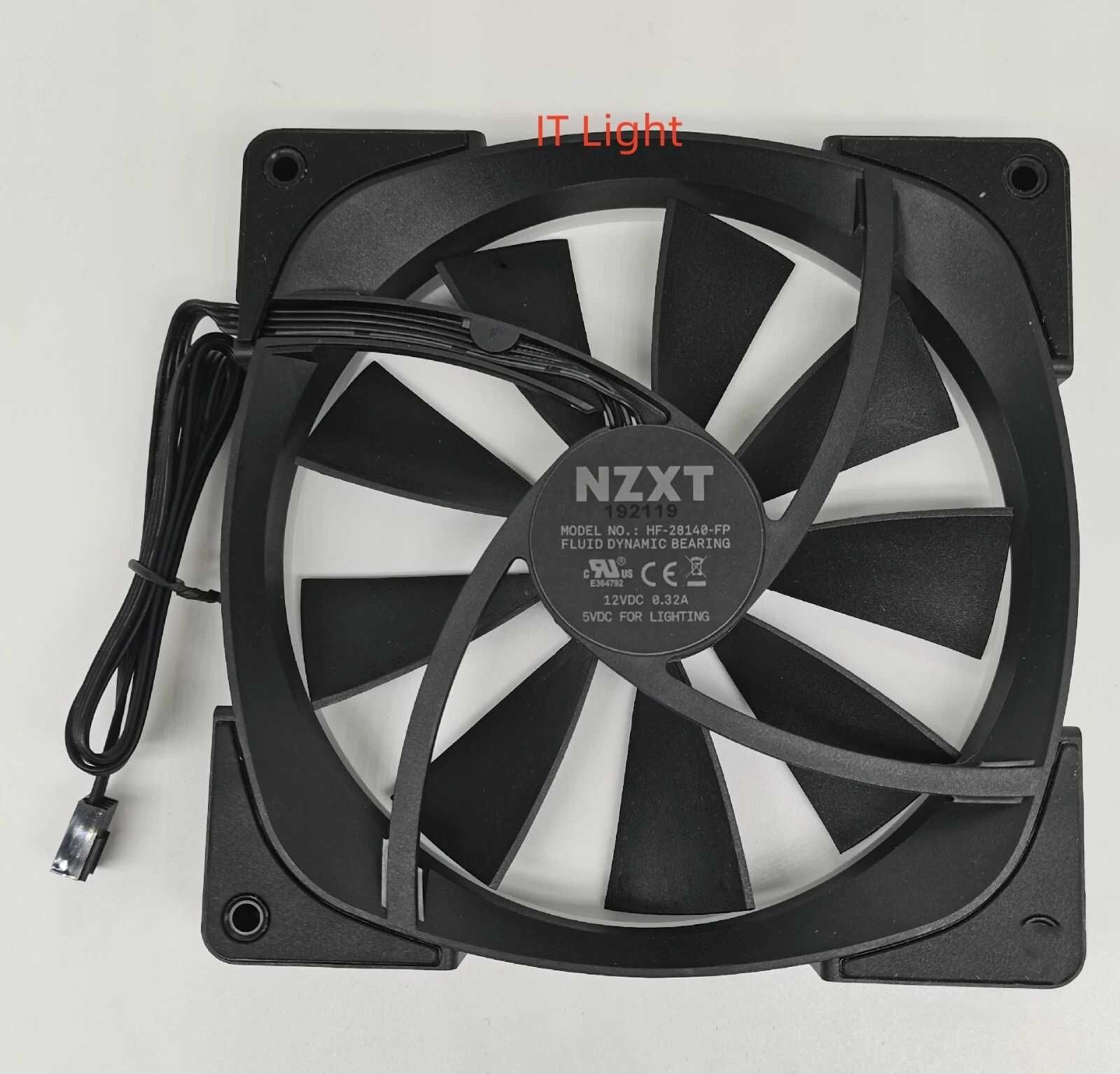 Кулер вентилятор 140 мм RGB NZXT 140 hf-28140
