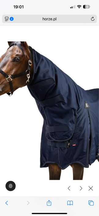 Derka zimowa padokowa z kapturem Horze Avalanche r.155, 350g