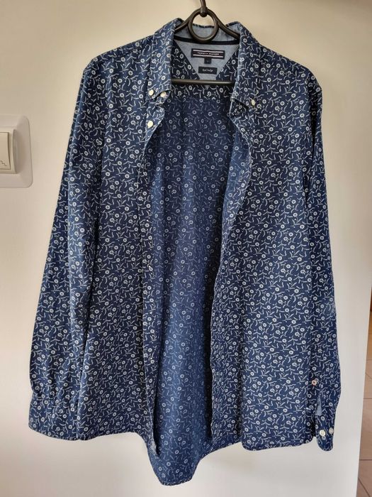 Koszula Tommy Hilfiger Real Indygo L