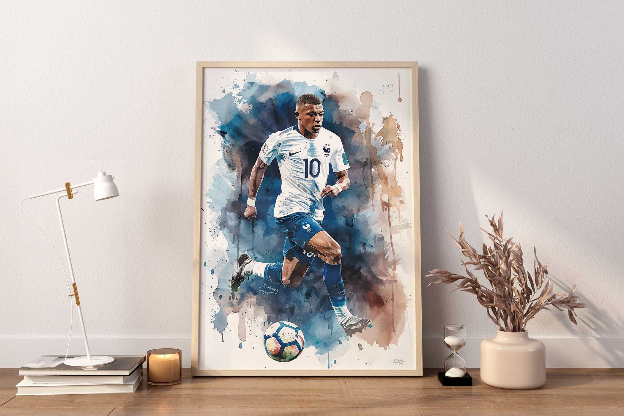 Kylian Mbappé Plakat A3 Real Madryt
