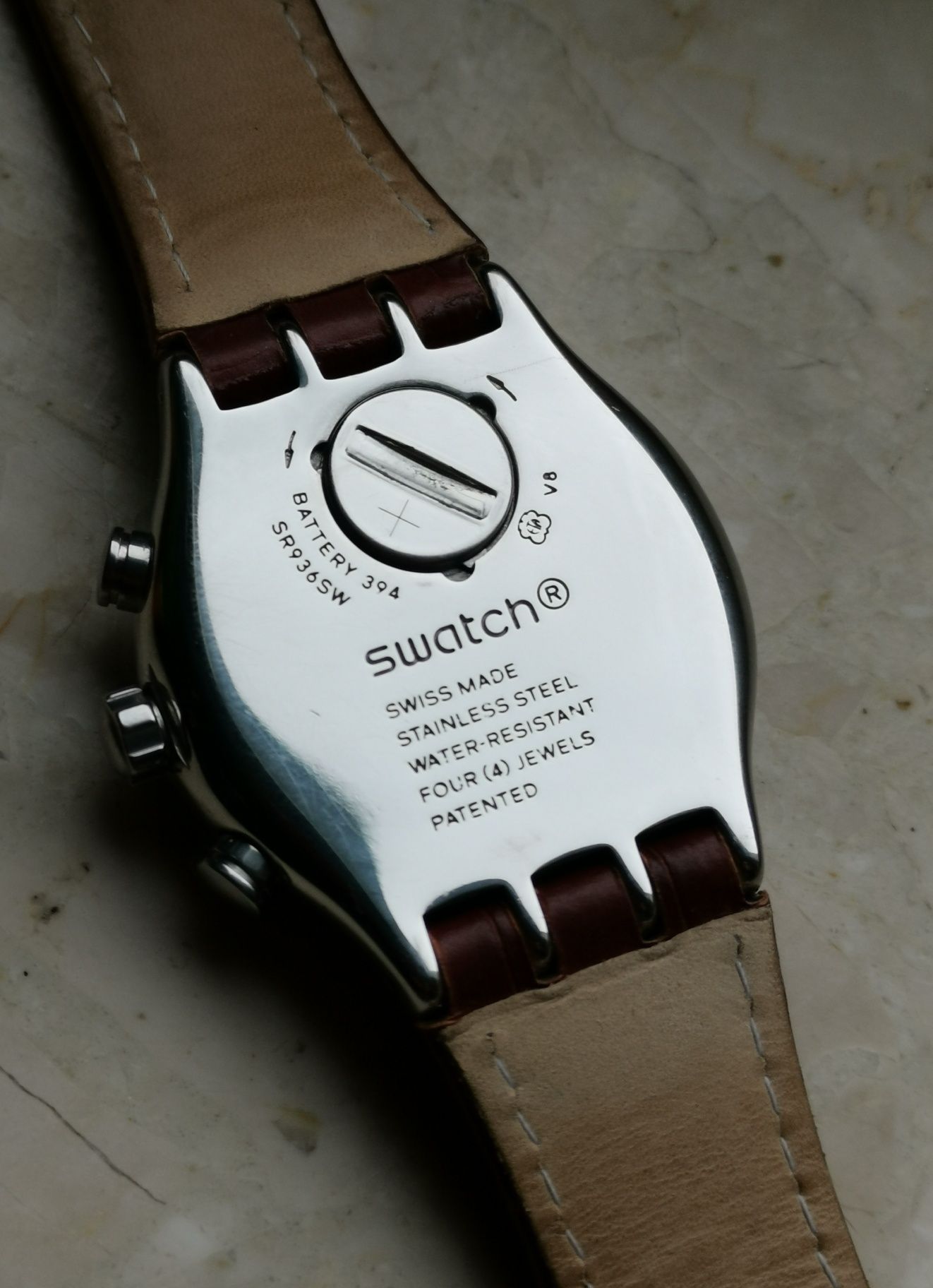 Swatch Irony Chrono YVS432 jak nowy 43mm