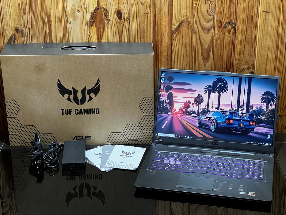 Asus TUF 17, GTX1660ti, Ryzen 7 4800h, 120hz