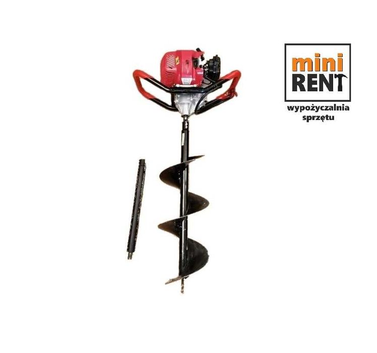Wiertnica spalinowa  świder do gleby wynajem Największy wybór Minirent