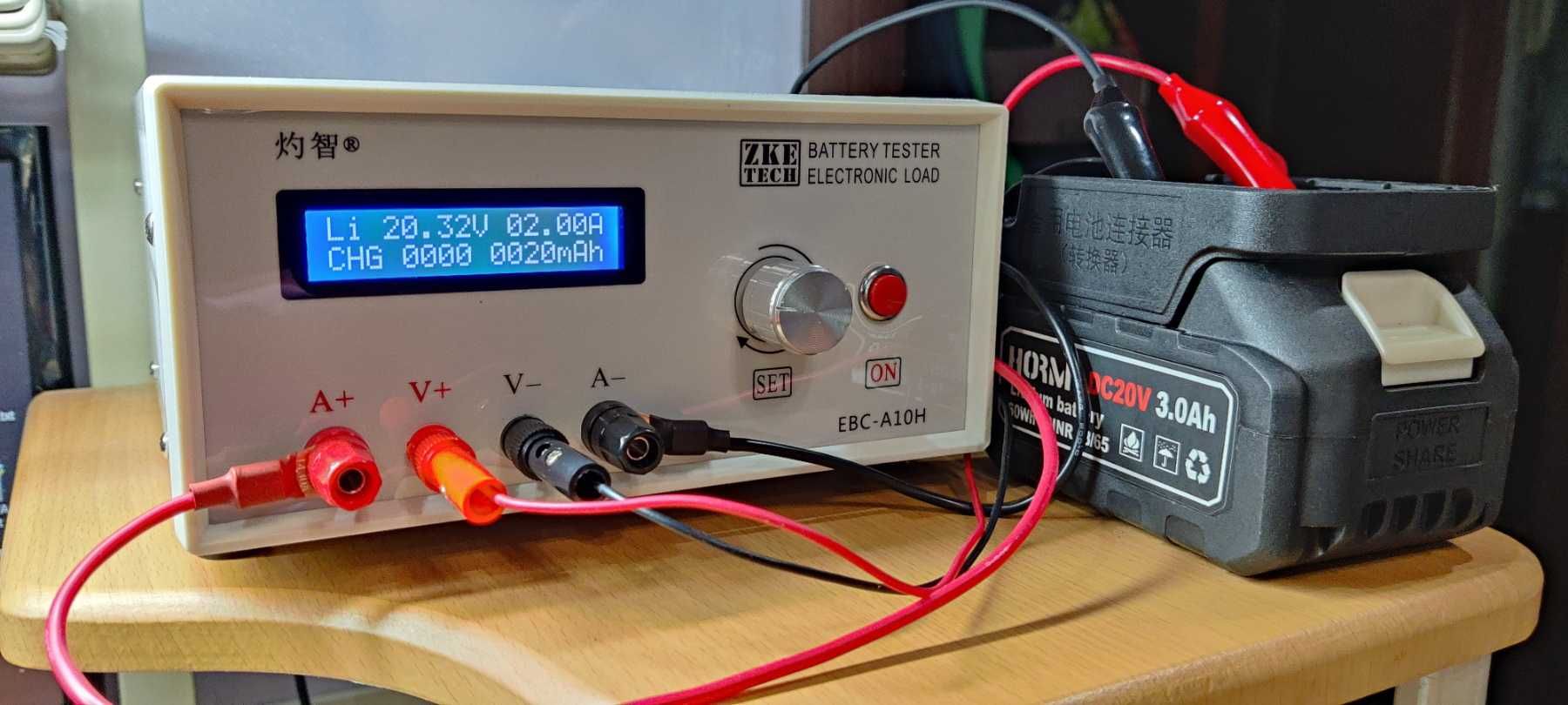 Электронная нагрузка, зарядное тестер ZKETECH EBC-A20,EBD-A20H, -A10H
