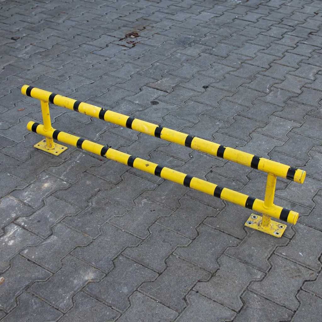 Odbojnice ochronne stalowe odbojnica barierka - różne wymiary