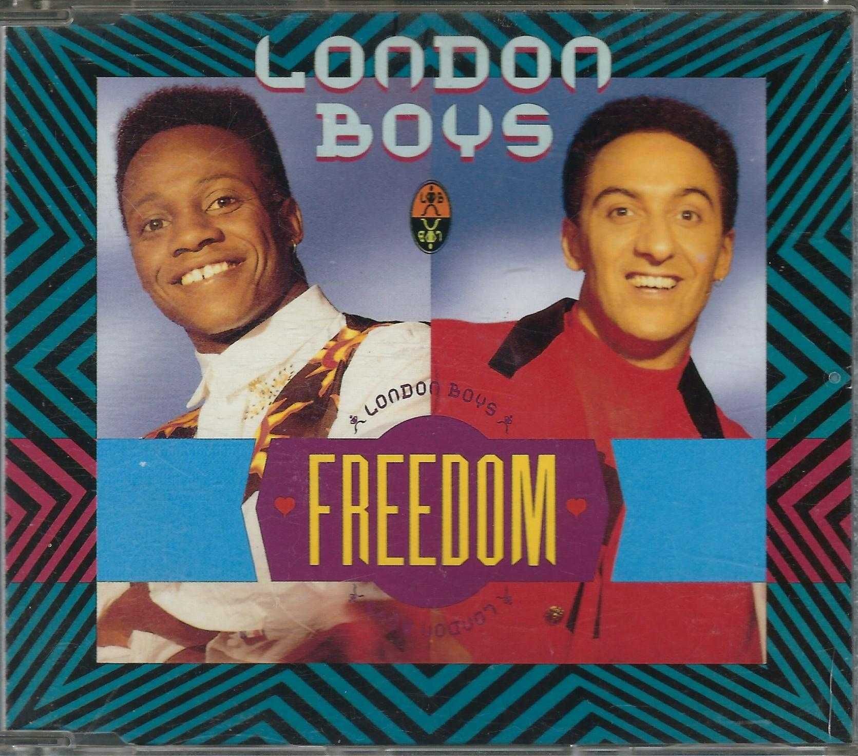 Maxi CD London Boys - Freedom (1990) (TELDEC)