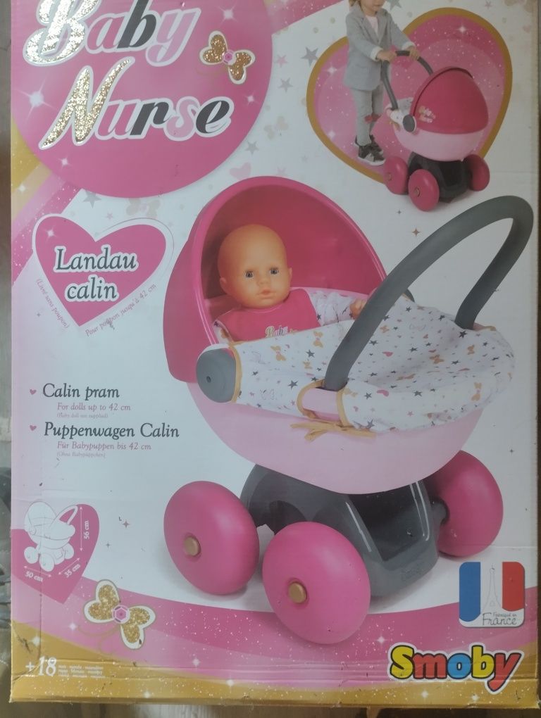 Wózek dla lalek francuskiej firmy Smoby