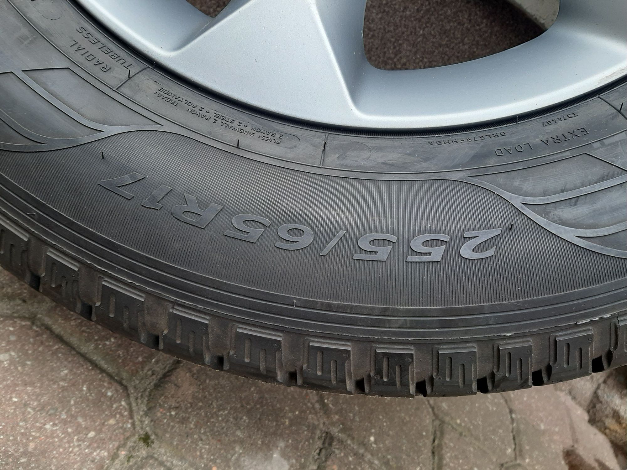 2x Opony letnie 255/65R17 GoodYear EfficientGrip Suv 4x4 / 2018r / 8mm