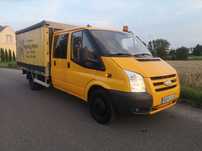 Ford Transit Doka Brygadowka Blizniak 2800kg hak Zadbany ZAMIANA