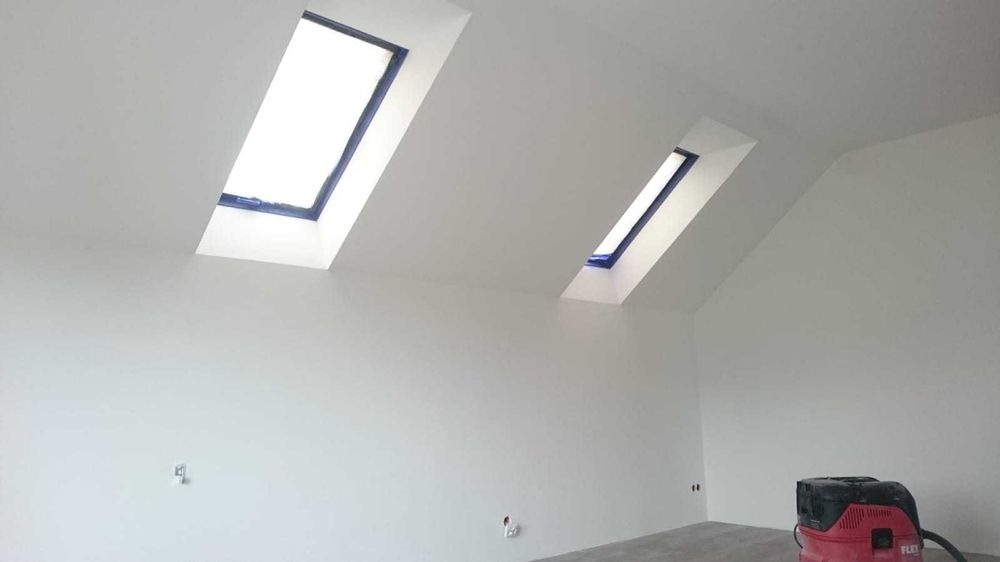 Szpachlowanie natryskowe, Gładzie, Wykonczenia, usługi budowlane