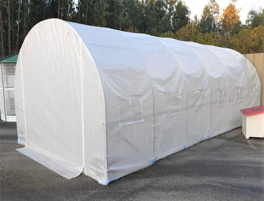 Estufa agrícola 6xx230cm TOP (2 portas Zip 7 ARCOS)