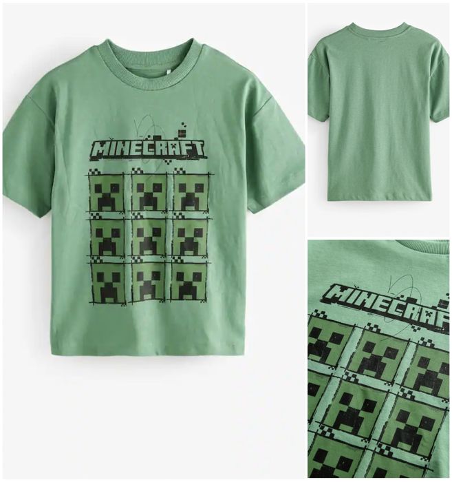 Minecraft Marvel від 110 до 140 Next H&M пижама летняя шорты штаны