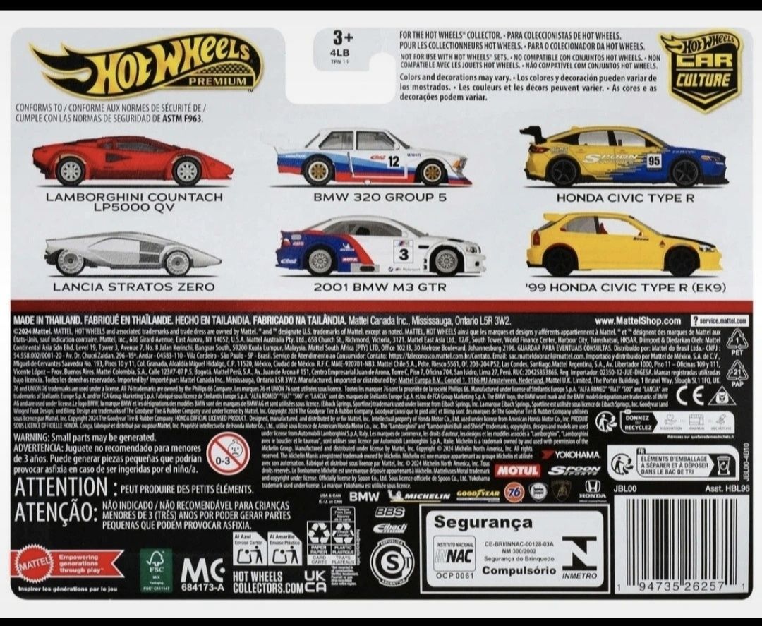 Hot wheels Honda Civic TYPE R Spoon