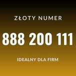 Złoty numer 888,200,111 okazja!