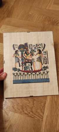 Papirus egipski w antyramie Egipt