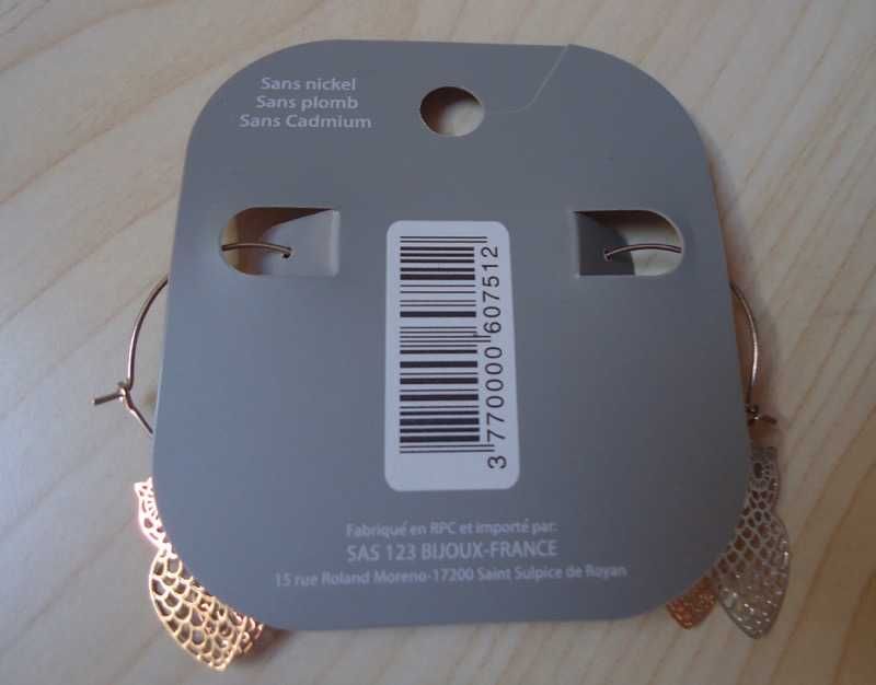 Novo: Brincos "Mochos"