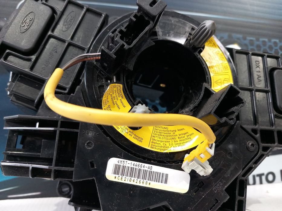 Fita de airbag e Comutador piscas e limpa vidros Ford Focus