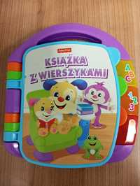 Książka z wierszykami Fisher Price