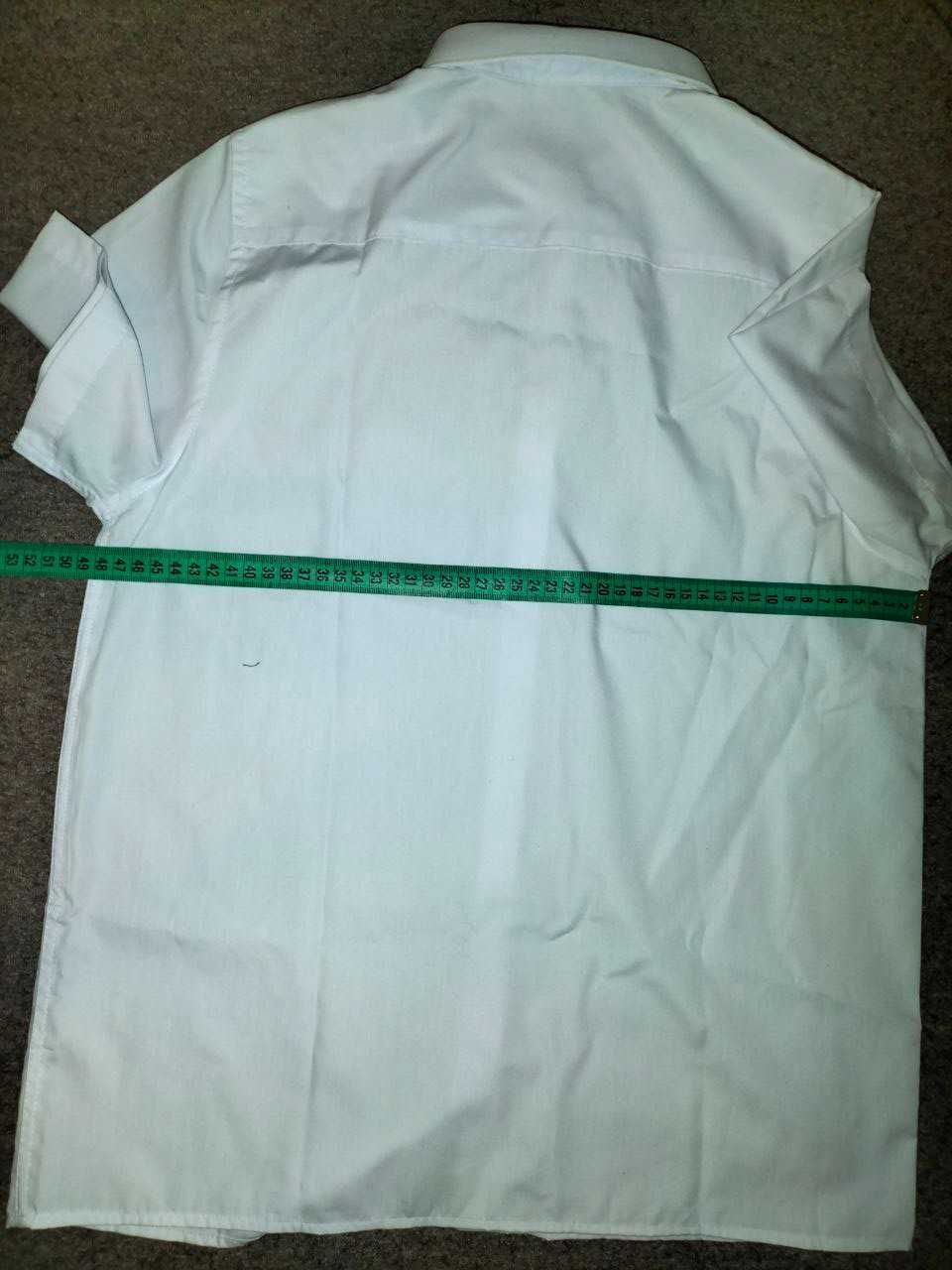 Рубашка шкільна, рубашка з коротким рукавом 12-14 НОВА