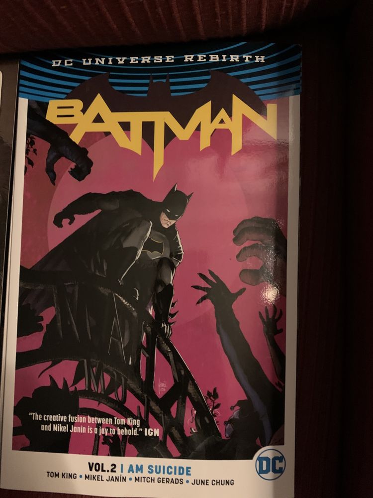 Batman Rebirth vol. 1 e 2