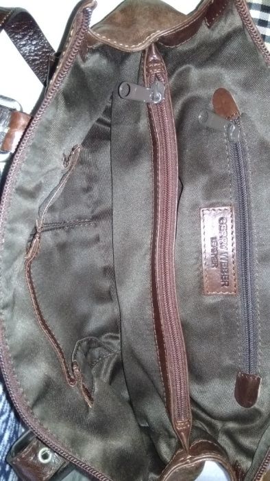 Skorzana torebka Gerry Weber