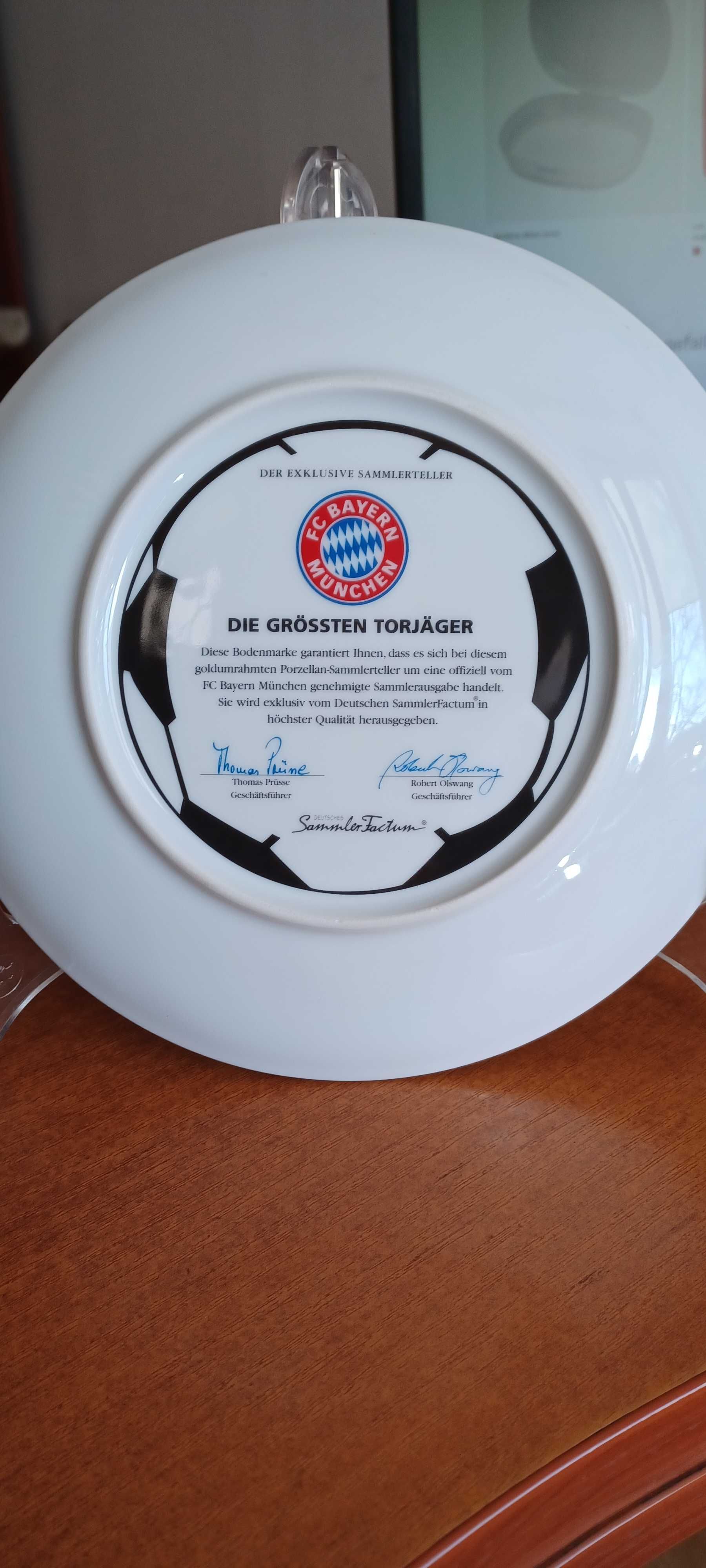 FC Bayern talerz kolekcjonerski
