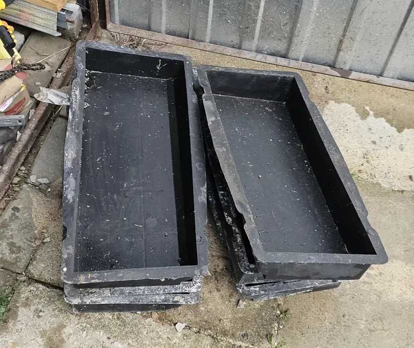 formy 6 szt do produkcji krawężnikow