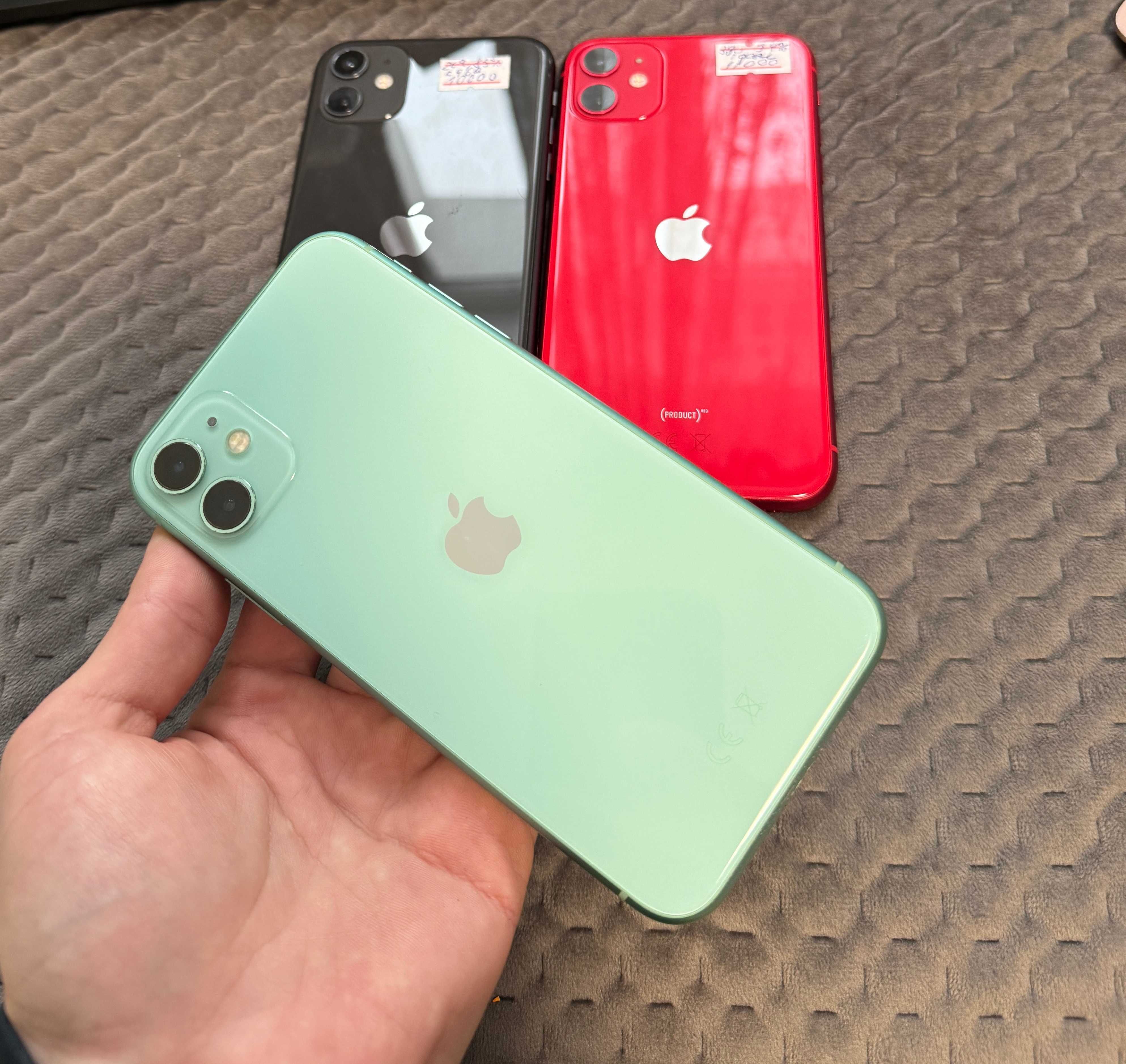 iPhone 11 Green 64GB Neverlock 90% акб