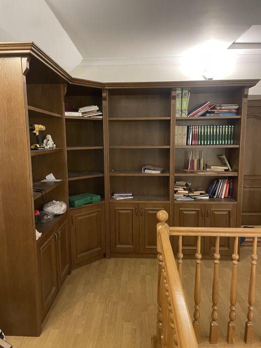 Biblioteczka dębowa