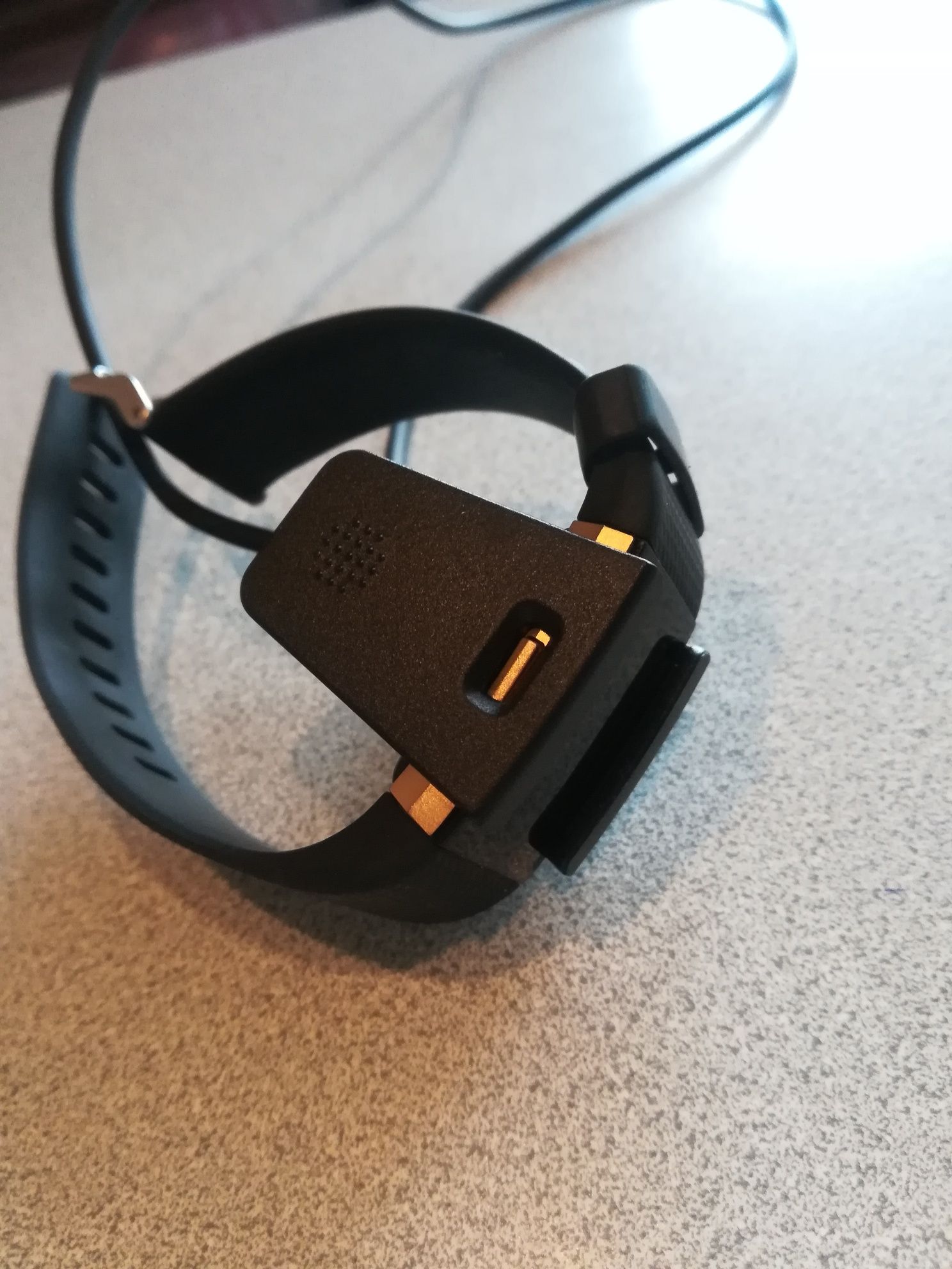 Smartband Fitbit charge 2 Gold opaska ładowarka
