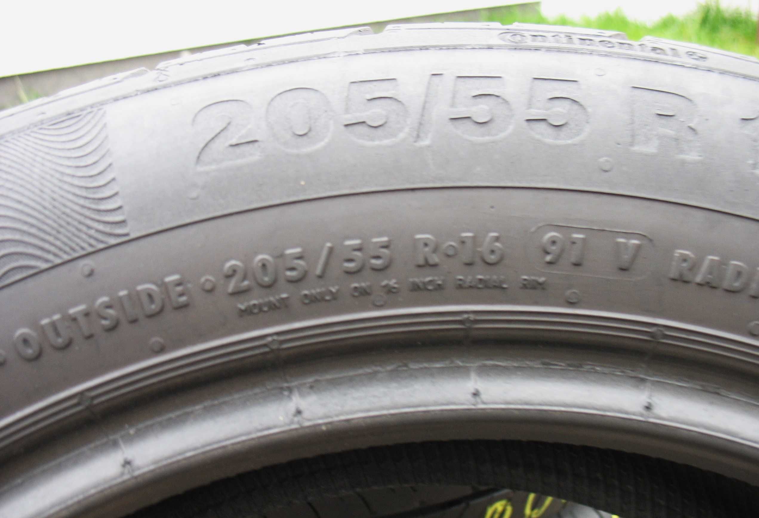 Opona 205/55r16 Continental Premium Contact 5 8mm 2016r