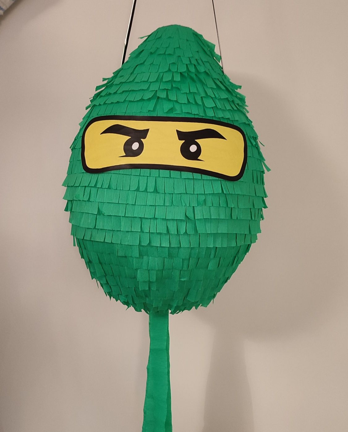 Piniata LEGO ninjago zielona