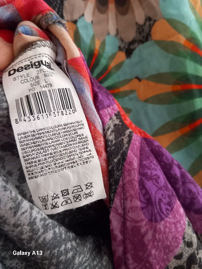 Desigual przepiekna koszula wzorzysta L damska