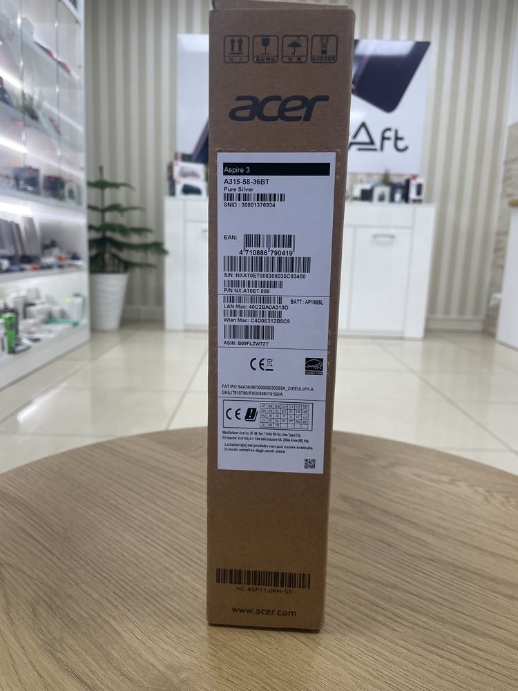 Ноутбук Acer Aspire 3 A315-58