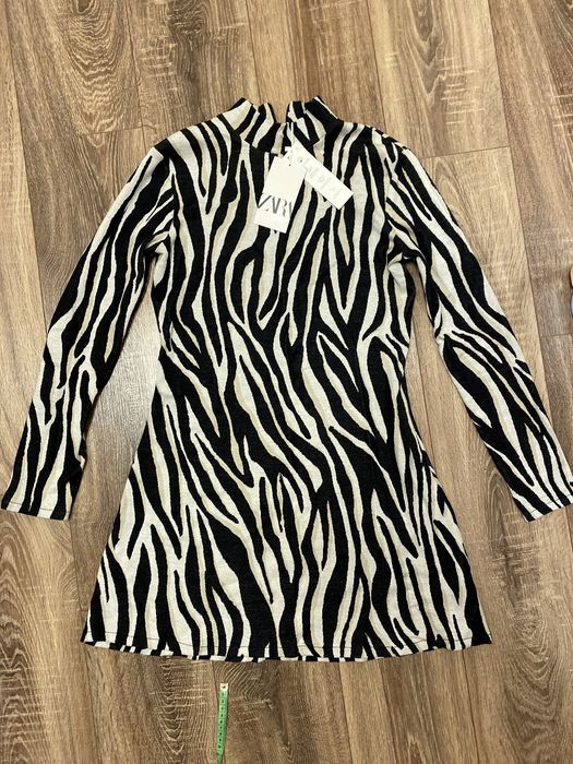 Сукня Zara зебра animal print