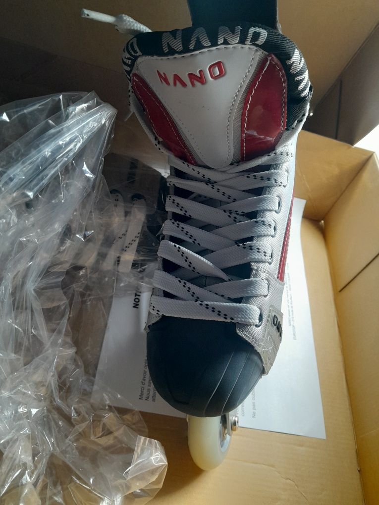 rolki Nano in-line skates ABEC 7, rozmiar 40 model pw-405e wiązane